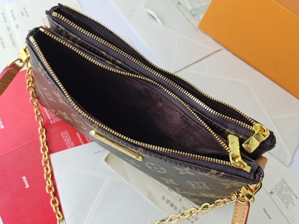 ルイヴィトンバッグ角部分ディテール